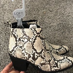 Loft Snake Booties